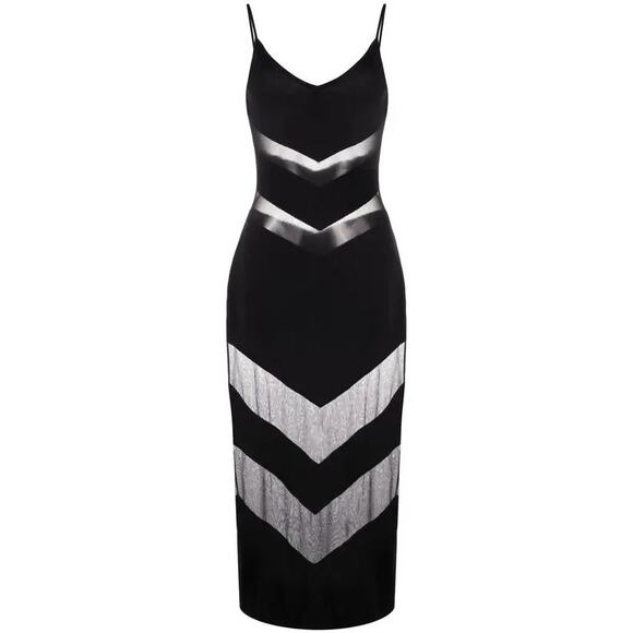 Cult Gaia | Lani Knit Midi Dress – Black (Size S, Gently Worn) - Picture 2 of 7